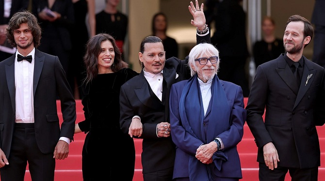 Triumphant return: Johnny Depp burst into tears at the Cannes Film Festival 1