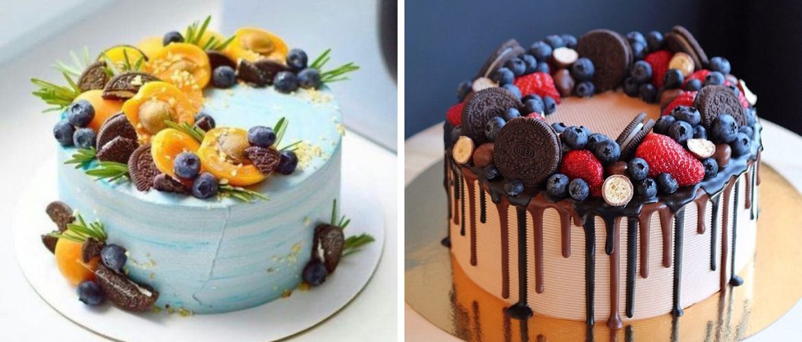 Как украсить торт фруктами: красивые идеи декора (+бонус-видео)