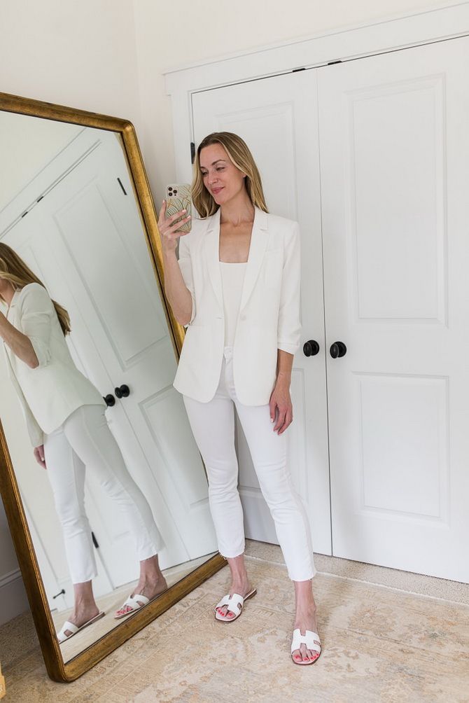 How to wear a white jacket for women: a must-have for all occasions (+ bonus video) 11