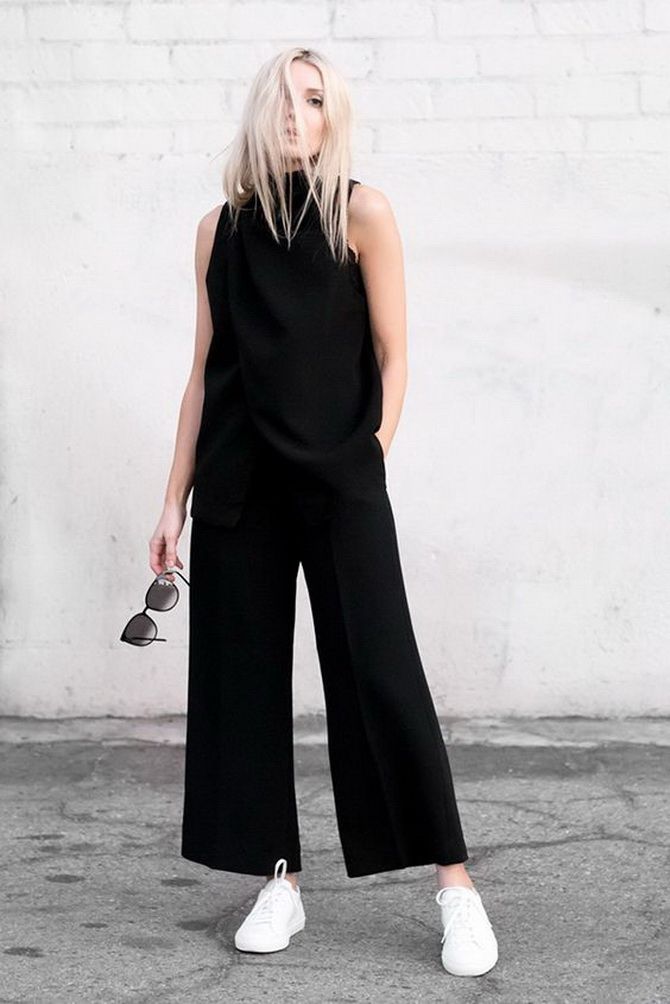 What shoes to wear with flared trousers: 5 beautiful looks 12