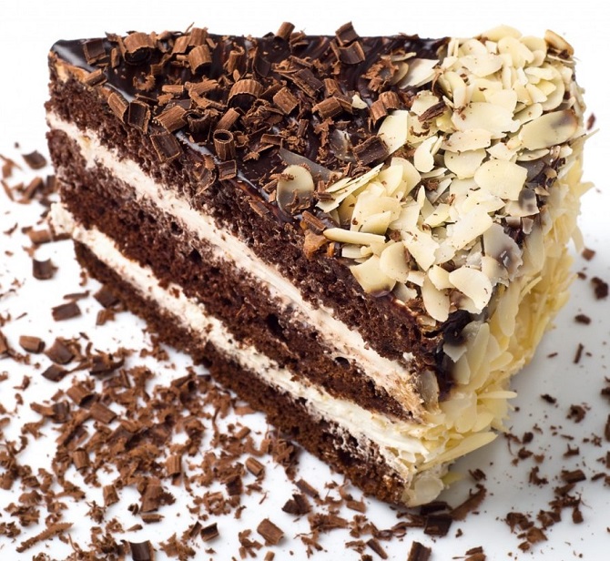 So dekorieren Sie einen Kuchen mit Schokolade: interessante Dekorationsideen 2