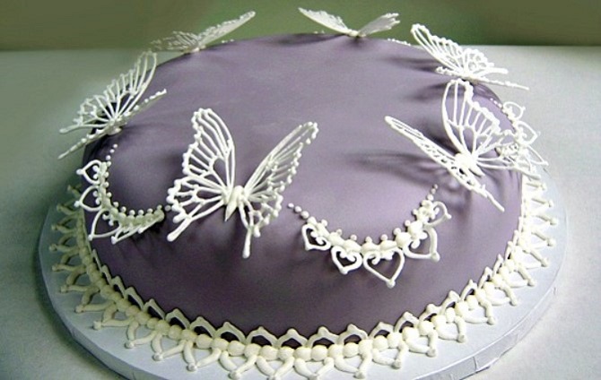 So dekorieren Sie einen Kuchen mit Schokolade: interessante Dekorationsideen 12