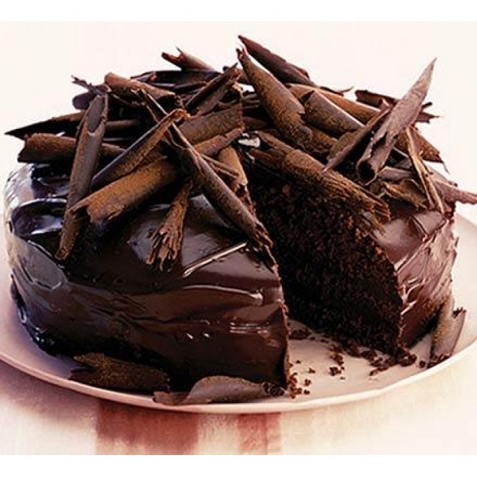 How to decorate a cake with chocolate: interesting decor ideas 5