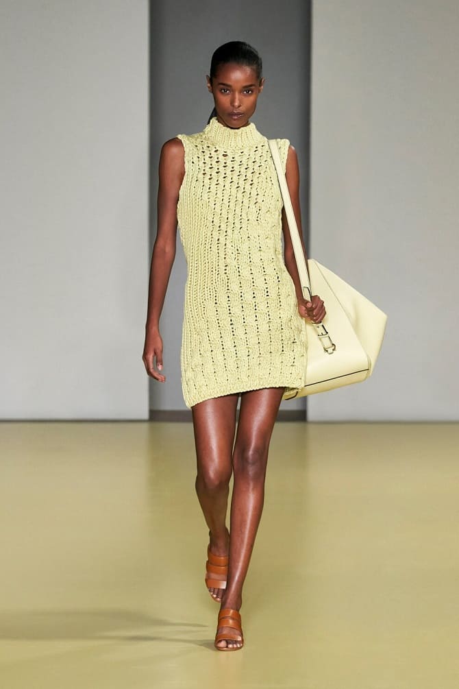 Knitted dresses for summer 2024: fashion trends 14