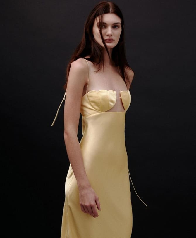 The most fashionable yellow dresses for the summer of 2023: current news 8