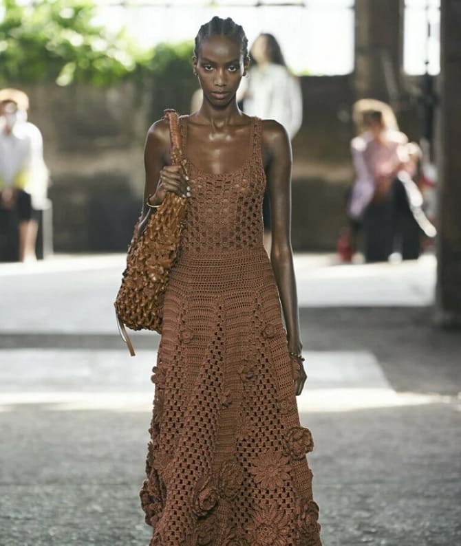 Knitted dresses for summer 2024: fashion trends 7