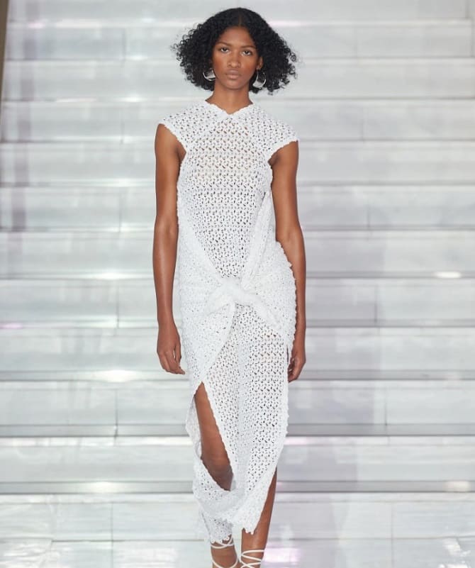 Knitted dresses for summer 2024: fashion trends 8