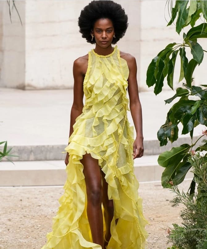Самые модные желтые платья на лето 2023: актуальные новинки 10