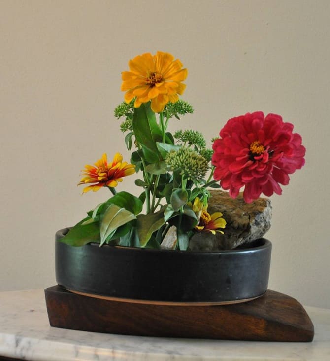 DIY Ikebana: wie man eine Komposition aus Pflanzen macht (+ Bonusvideo) 4