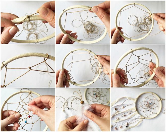 DIY dream catcher: a step-by-step master class (+ bonus video) 2