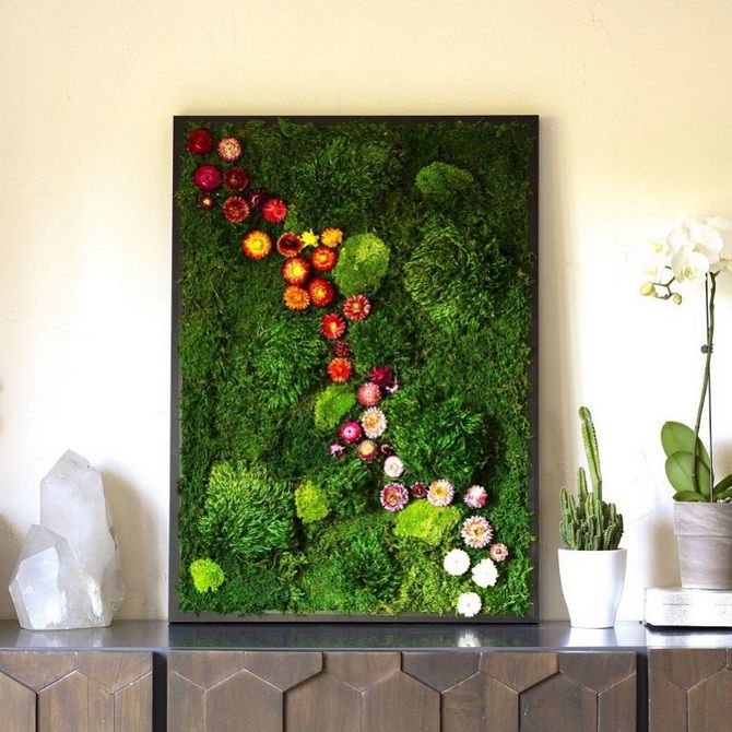 Preserved Moss Crafts: The Coolest Ideas 21