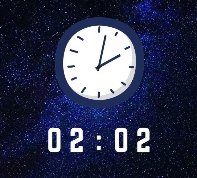 02:02 на годиннику – значення в ангельській нумерології 1