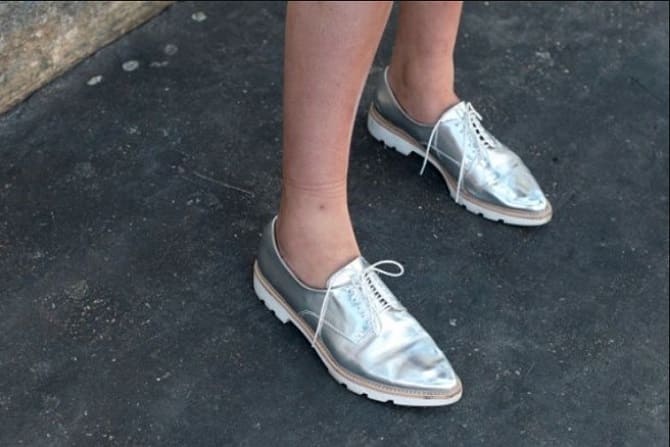Модная обувь цвета металлик лето 2023: какие модели выбрать? (+бонус-видео) 5