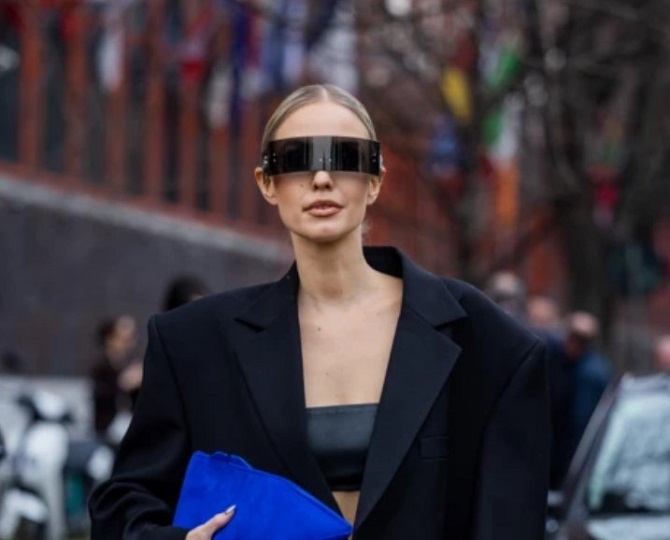 Fashion sunglasses-masks for the summer of 2023: the most current models 2