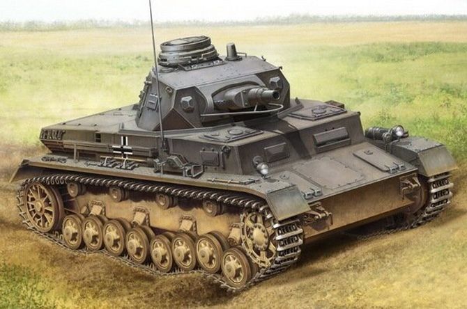 Немецкий танк Т-4: Pz.Kpfw.IV +бонус-видео 1