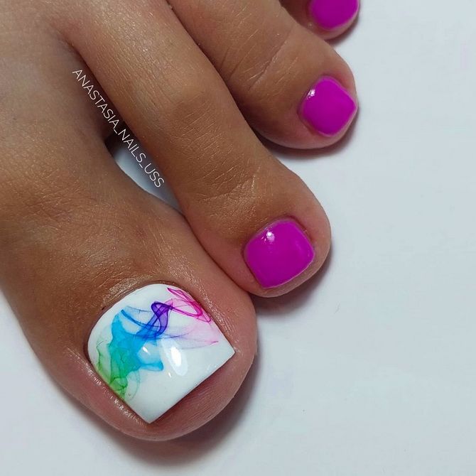 Trendy pedicure for summer 2023: actual colors and designs (+ bonus video) 13