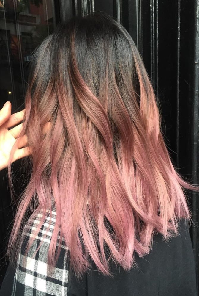 Hair coloring in pink: what shade to choose 12