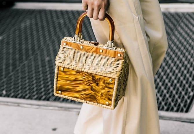 Плетеные сумки-корзины: модный тренд лета 2023 8