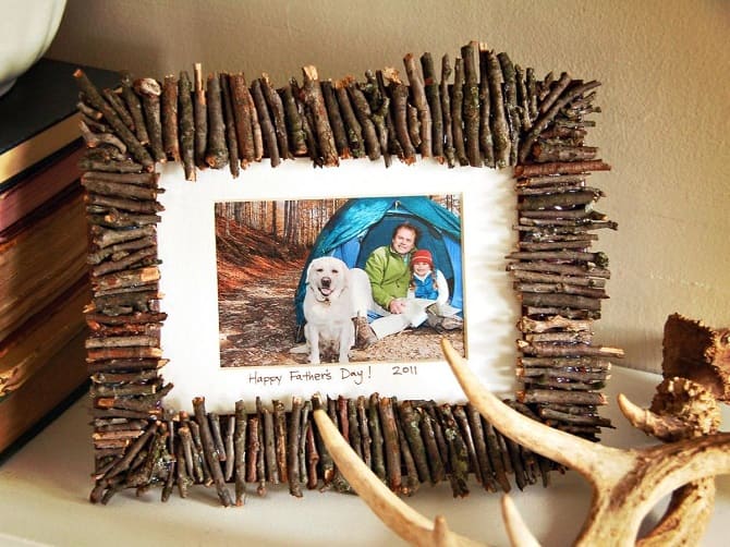 How to make a frame for a picture with your own hands: decor from improvised materials (+ bonus video) 4