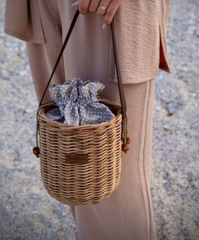 Wicker basket bags: the fashion trend of summer 2024 3