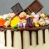 How to decorate a cake with sweets: options for ideas with photos (+ bonus video)