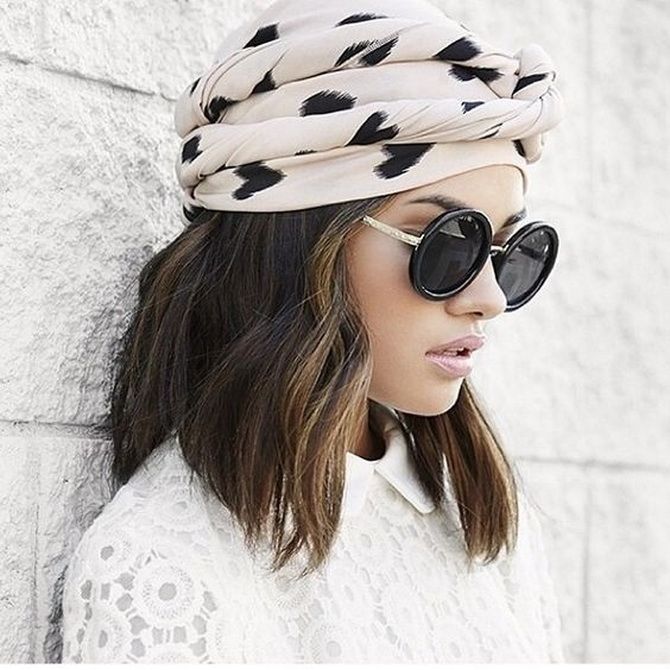 So binden Sie einen Turban schön: Modetrends auf Ihrem Kopf (+ Bonusvideo) 13