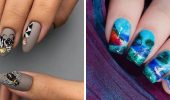 Gemälde auf Nägeln: trendige Maniküre für den Sommer 2023