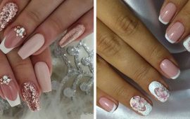 Stylish wedding manicure of the bride 2023-2024: fashion ideas (+ bonus video)