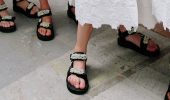 С чем носить массивные сандалии этим летом: модные тренды