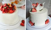 Як прикрасити торт полуницею – креативні ідеї оформлення (+бонус-відео)