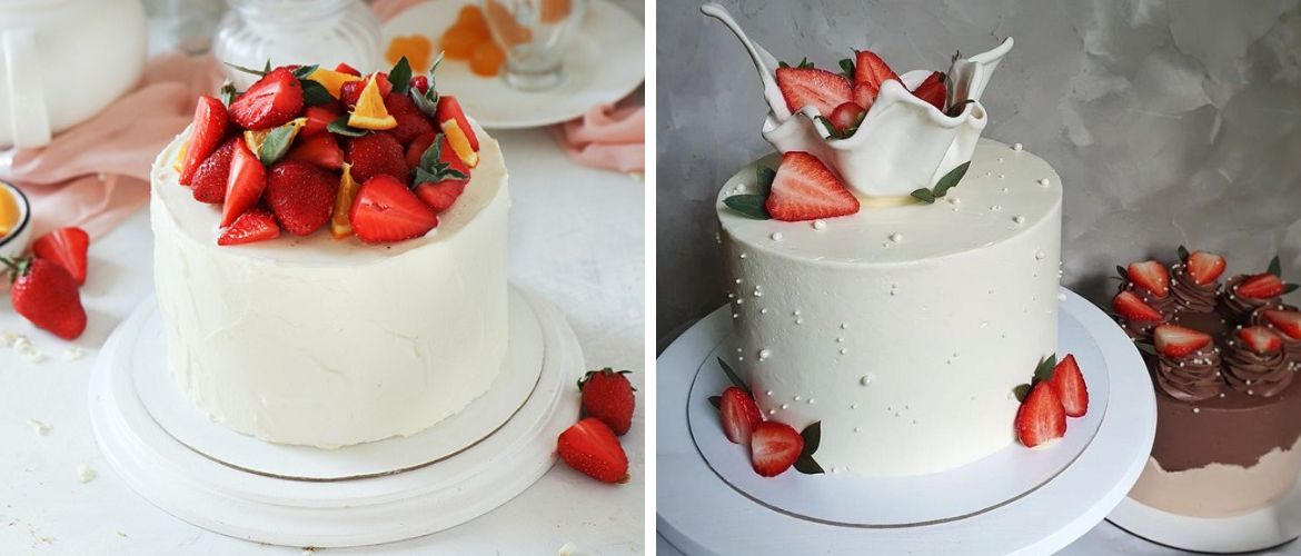 So dekorieren Sie einen Kuchen mit Erdbeeren – kreative Designideen (+ Bonusvideo)