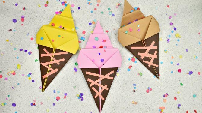 Ice Cream That Doesn’t Melt: Paper Crafts for Kids (+ Bonus Video) 5