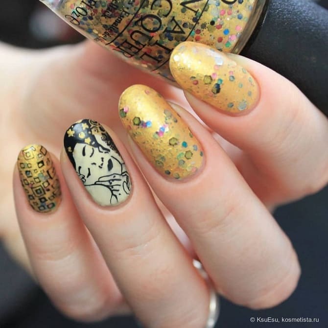 Paintings on nails: trendy manicure for the summer of 2023 9