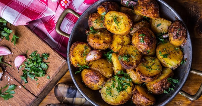 Печеная картошка в духовке: как приготовить запеченную картофель 2