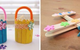 Basteln aus Holzstäbchen für Kinder: Nutzen Sie den Zauber der Kreativität