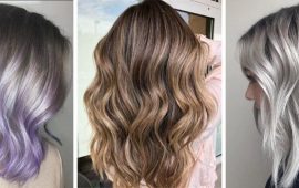 10 shades of hair that hide gray hair well