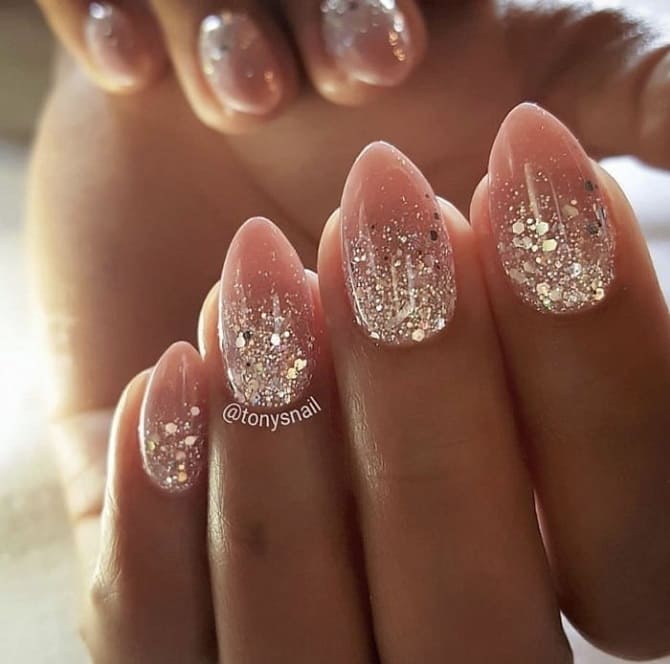 Stylish wedding manicure of the bride 2023-2024: fashion ideas (+ bonus video) 7