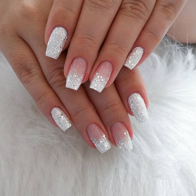 Stylish wedding manicure of the bride 2023-2024: fashion ideas (+ bonus video) 8