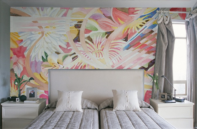 So streichen Sie eine Wand in einer Wohnung mit eigenen Händen: Ideen mit Fotos (+ Bonusvideo) 1