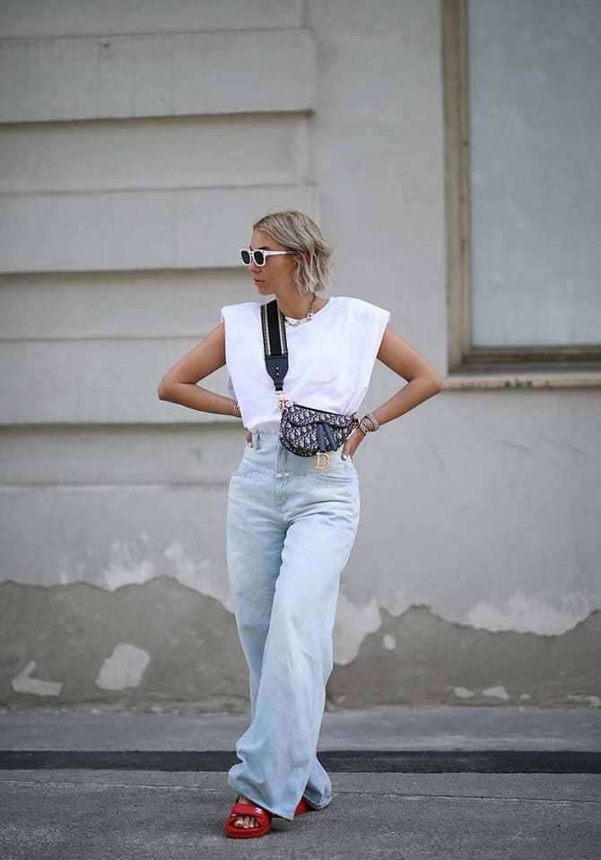 What to wear with massive sandals this summer: fashion trends 3