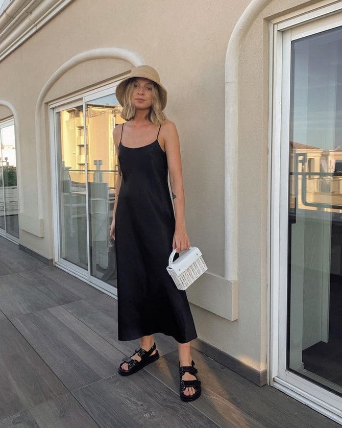 What to wear with massive sandals this summer: fashion trends 8