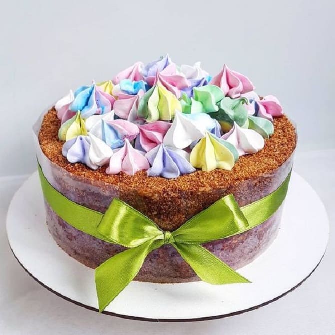 Як прикрасити торт «Медовик»: 5 простих способів з фото 10