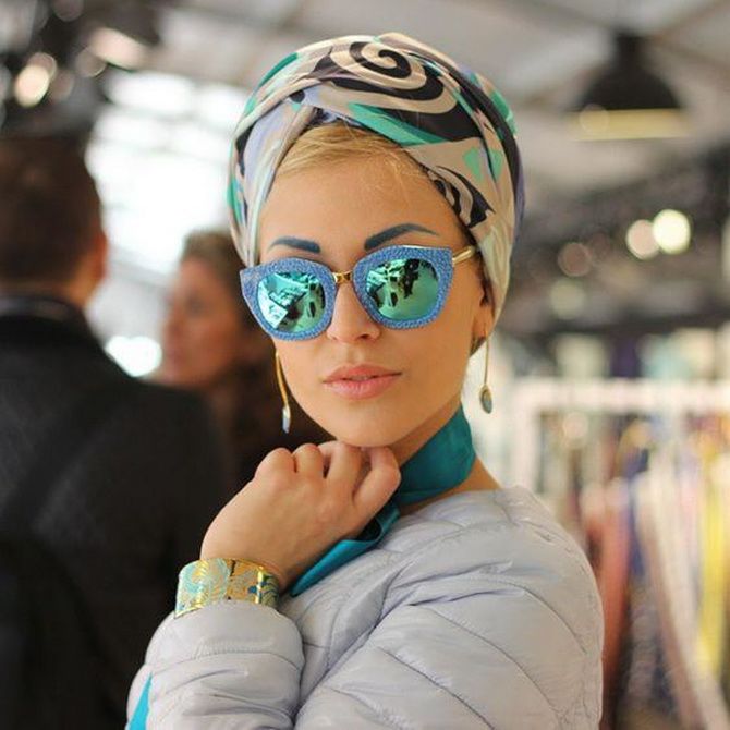 How to tie a turban beautifully: fashion trends on your head (+ bonus video) 3
