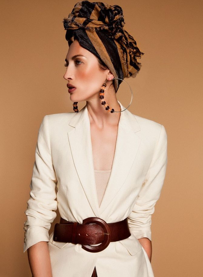 So binden Sie einen Turban schön: Modetrends auf Ihrem Kopf (+ Bonusvideo) 11