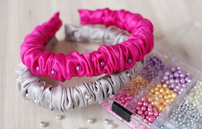 How to make DIY hair jewelry: original ideas (+ bonus video) 2