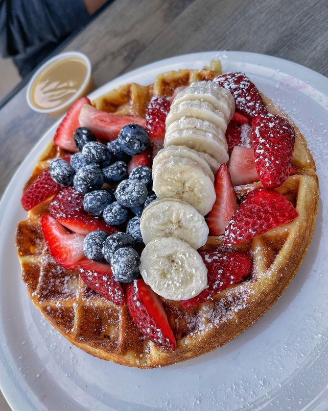 Schön und appetitlich: So dekorieren Sie belgische Waffeln 6