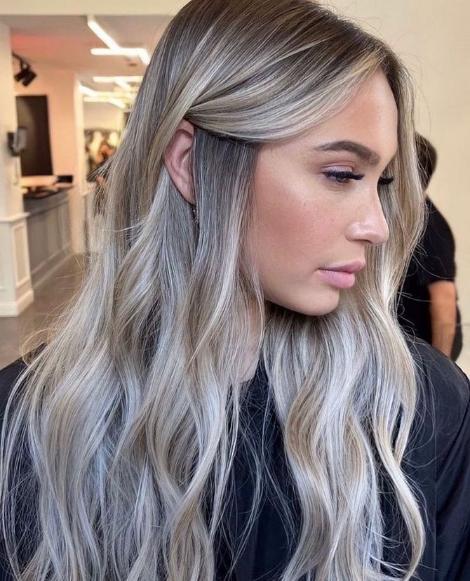 10 shades of hair that hide gray hair well 1