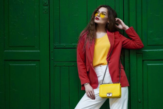How to combine yellow shoes: 8 fashionable looks 4