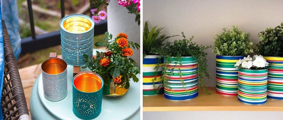 What to make from a tin can – craft options (+ bonus video)