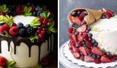 Ягодный декор торта: красивые варианты украшений (+бонус-видео)